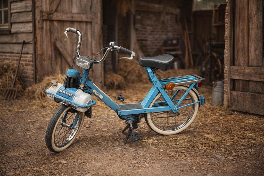 Solex 5000 blauw schuurvondst uniek, Ophalen, Manuel, Manuel, Info@