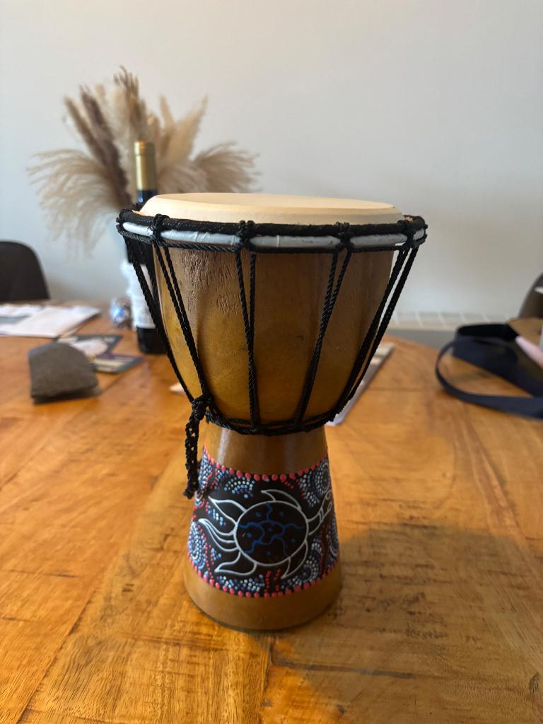 Afrikaanse djembe trommel, Muziek en Instrumenten, Ophalen, Zo goed als nieuw, Trommel