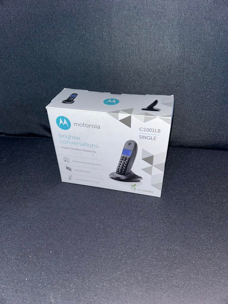 Motorola C1001LB, Overige modellen, Geen camera, Zwart, Fysiek toetsenbord