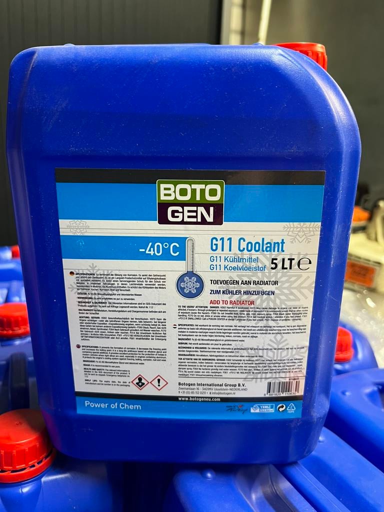 Koelvloeistof g11 coolant 5 liter, Ophalen of Verzenden, Nieuw