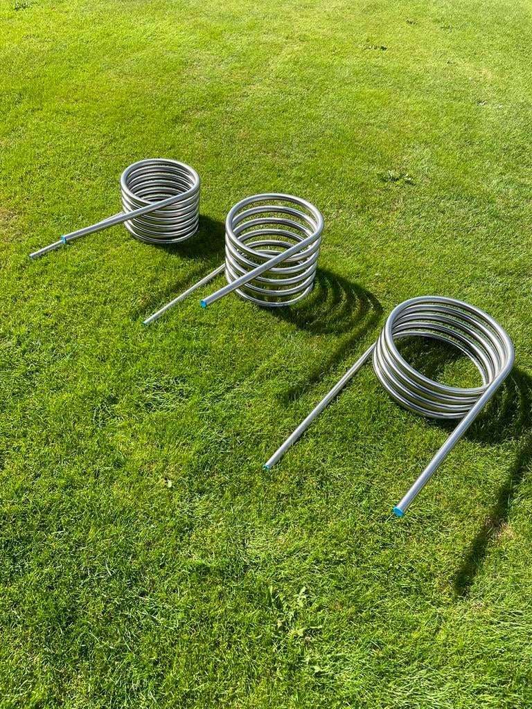 RVS 316 warmtewisselaar spiraal zwembadverwarming hottub, Tuin en Terras, Ophalen of Verzenden, Nieuw, Verwarming