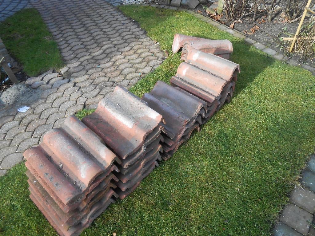 RBB gevelpannen en nokvorsten RBB, Ophalen, Overige materialen, Gebruikt, Minder dan 5 m²