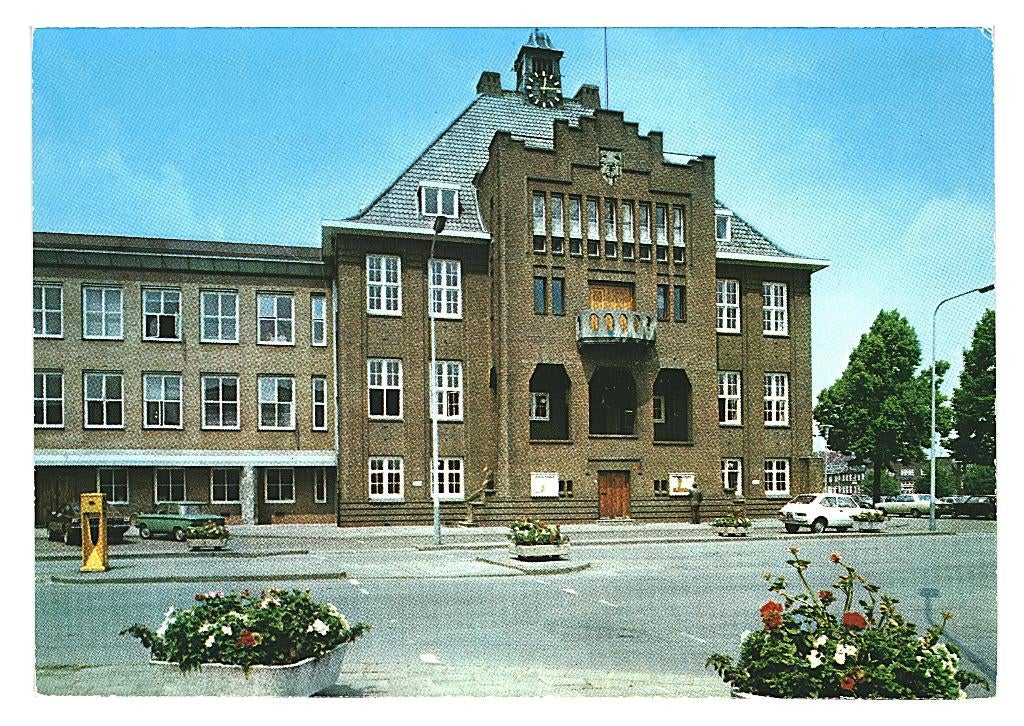 39623 Geleen gemeentehuis Nette oude kaart Onbeschreven