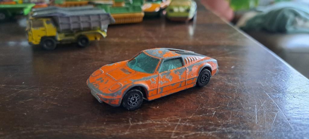 Vintage Corgi Juniors Ford GT 70 Oranje, Ophalen of Verzenden, Gebruikt