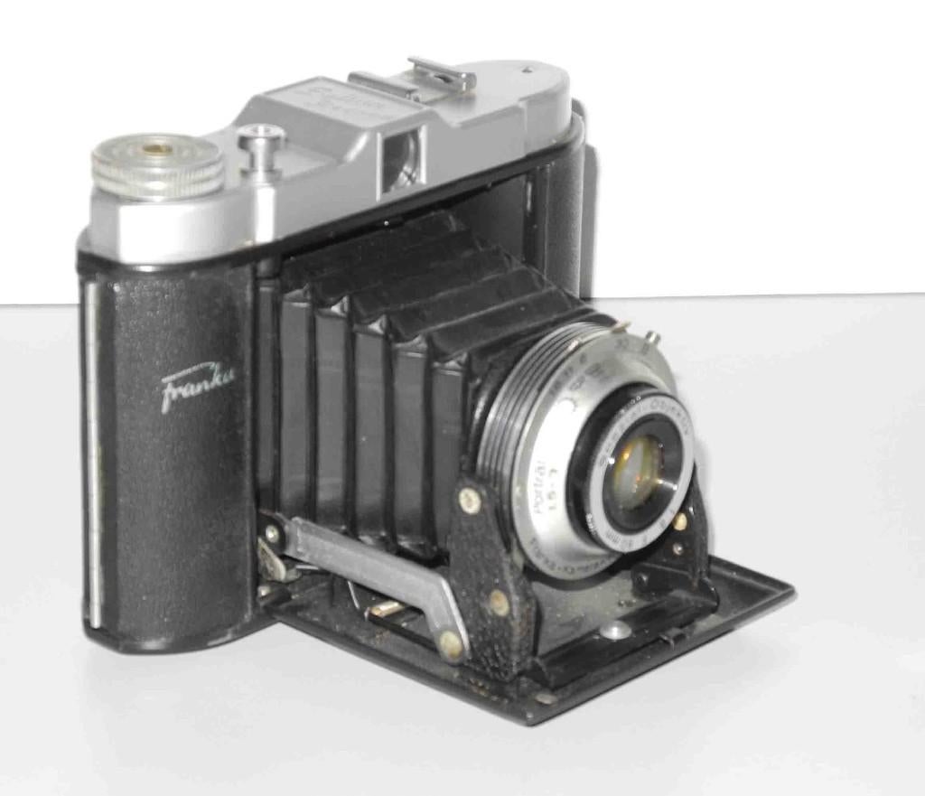 Franca Solida Record 6x6 balg camera, Ophalen of Verzenden, Gebruikt, Compact, Overige Merken