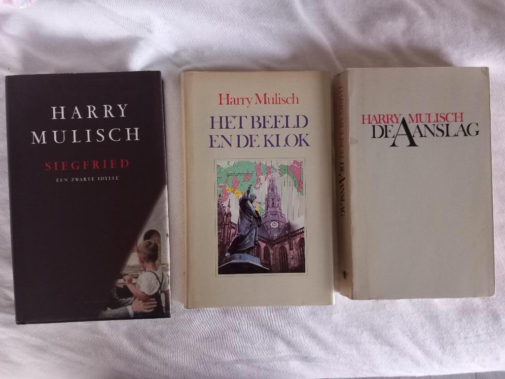 Harry Mulisch De Aanslag, Siegfried, Het beeld en en klok 1e, Boeken, Ophalen of Verzenden, Gelezen, Nederland