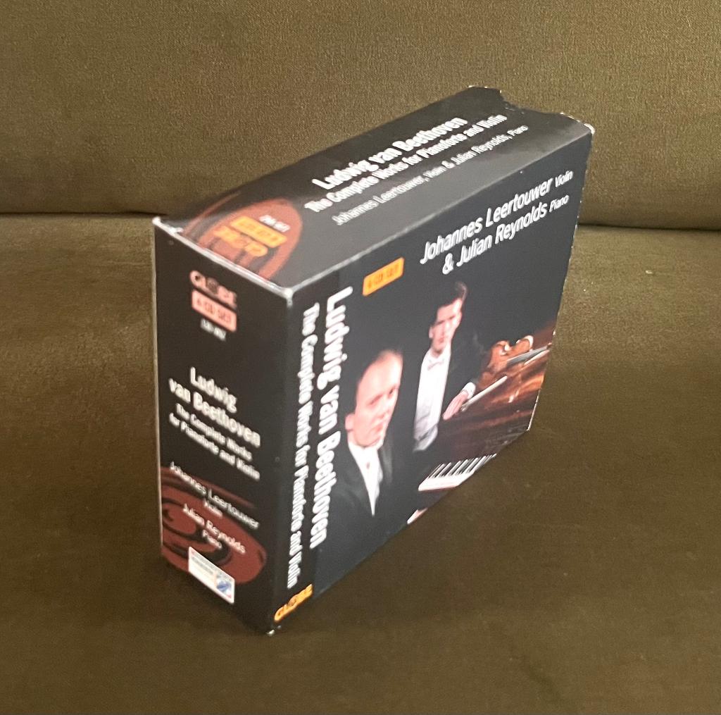Beethoven: The Complete Violin Sonatas - Leertouwer, Kamermuziek, Boxset, Ophalen of Verzenden, Zo goed als nieuw