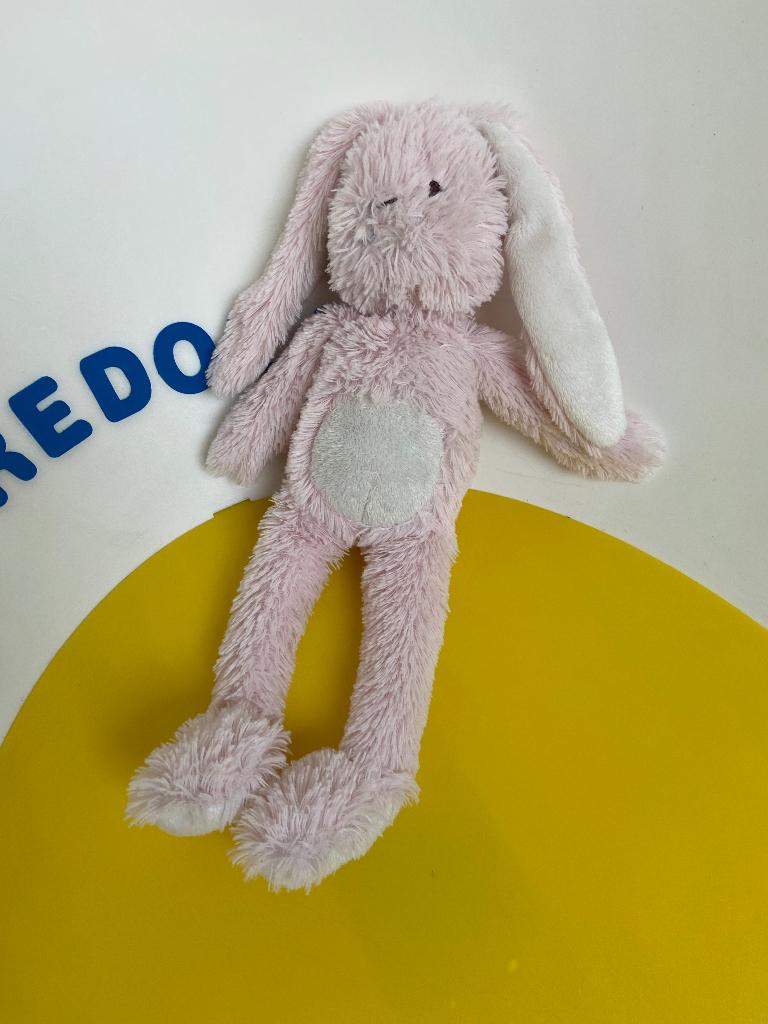 5016 happy horse Blokker konijn roze, Kinderen en Baby's, Speelgoed | Knuffels en Pluche, Ophalen of Verzenden, Zo goed als nieuw