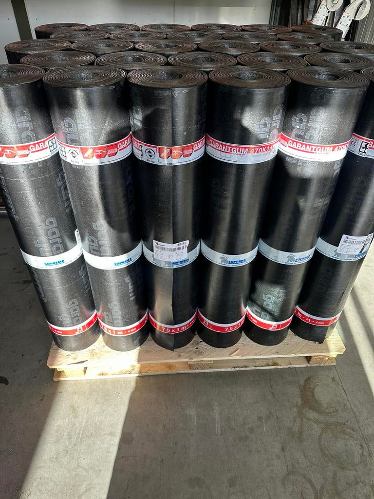 Koopje dakleer toplaag vanaf €8,00 pm2 onderlaag €3.50 pm2, Doe-het-zelf en Verbouw, Dakpannen en Dakbedekking, Ophalen, Overige materialen