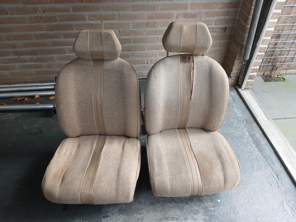 Fiat 600 / Zastava oldtimer autostoelen – set, Auto-onderdelen, Ophalen, Fiat