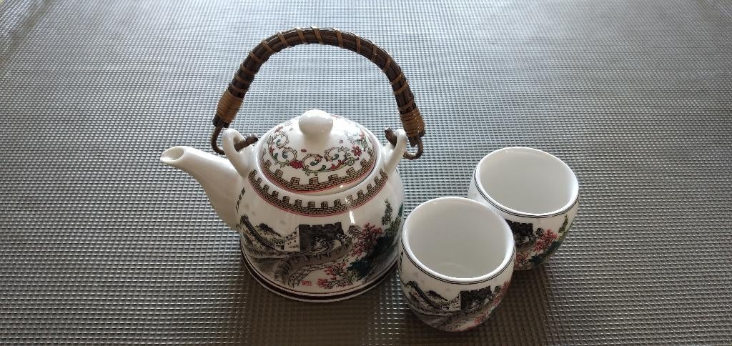 Chinees/Japans porselein, Huis en Inrichting, Keuken | Servies, Ophalen, Glas, Overige stijlen, Kop(pen) en/of Schotel(s)