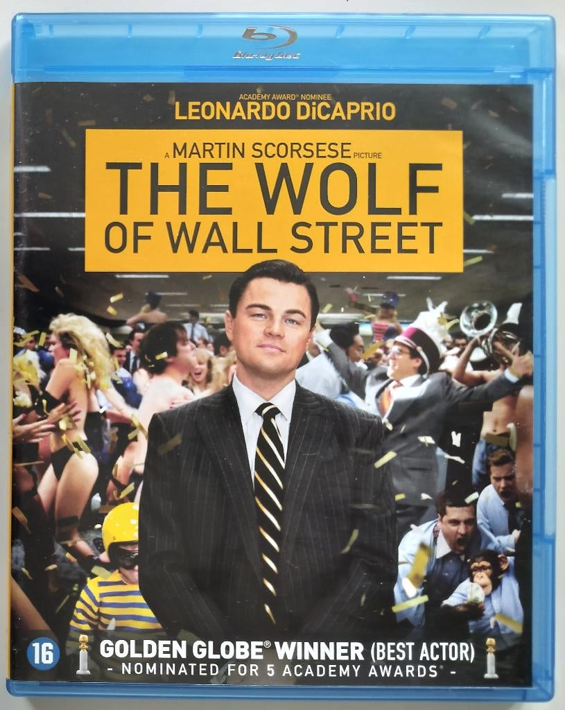 The Wolf of Wall Street [2013], Cd's en Dvd's, Blu-ray, Zo goed als nieuw, Drama, Ophalen of Verzenden