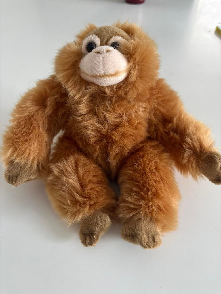 Schattige WWF Orang-oetan Knuffel, Ophalen of Verzenden, Zo goed als nieuw, Overige typen