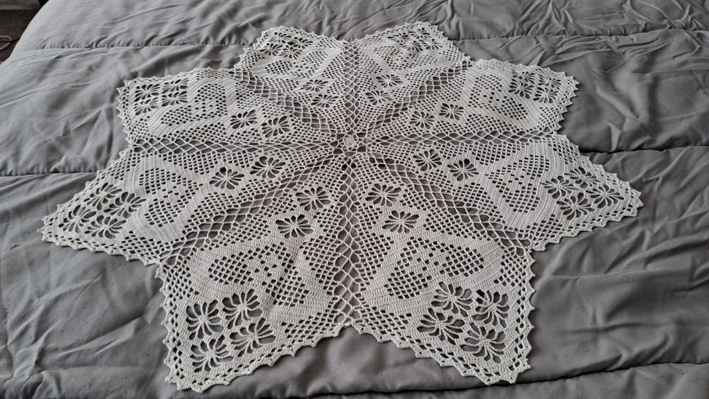 Gehaakt kleedje kleur beige 69 cm, Ophalen of Verzenden