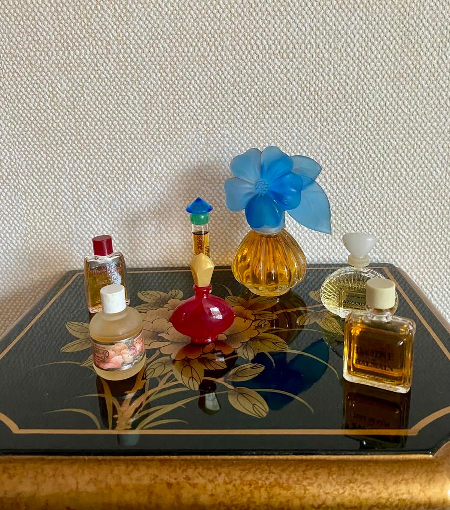 Vintage miniatuur parfum collectie, Ophalen of Verzenden, Gebruikt