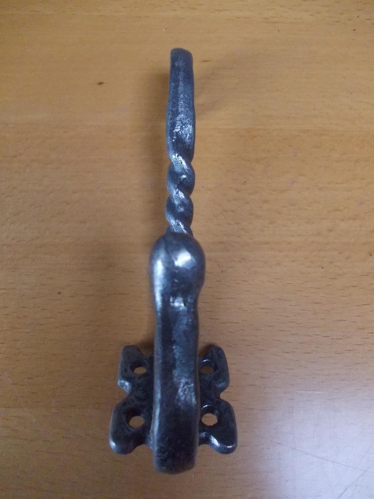 Mooie ijzeren (kapstok)haak., Ophalen, Wandhaken, Zo goed als nieuw, Minder dan 100 cm