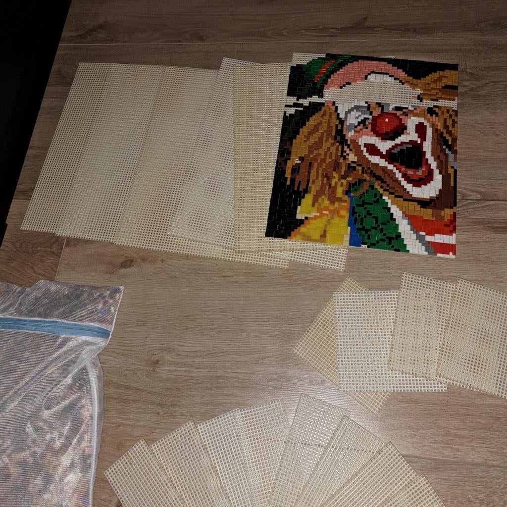 Ministeck,grote platen en voorbeelden, Hobby en Vrije tijd, Ministeck, Ophalen of Verzenden, Gebruikt