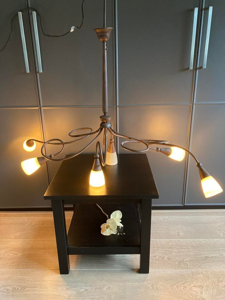 Hanglamp, Huis en Inrichting, Lampen | Hanglampen, Ophalen, Zo goed als nieuw, Minder dan 50 cm