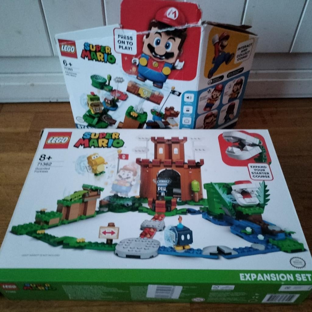 Super Mario lego, Ophalen of Verzenden, Zo goed als nieuw
