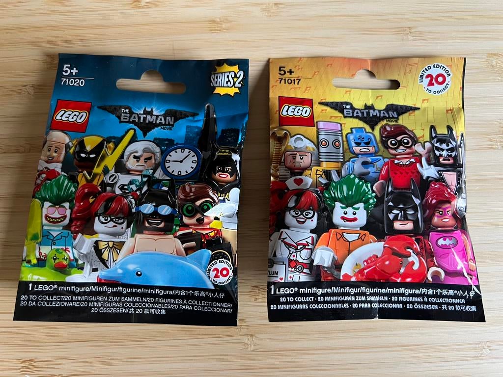 Lego minifigures serie 3/5/21 en Batman Movie, Ophalen of Verzenden, Nieuw