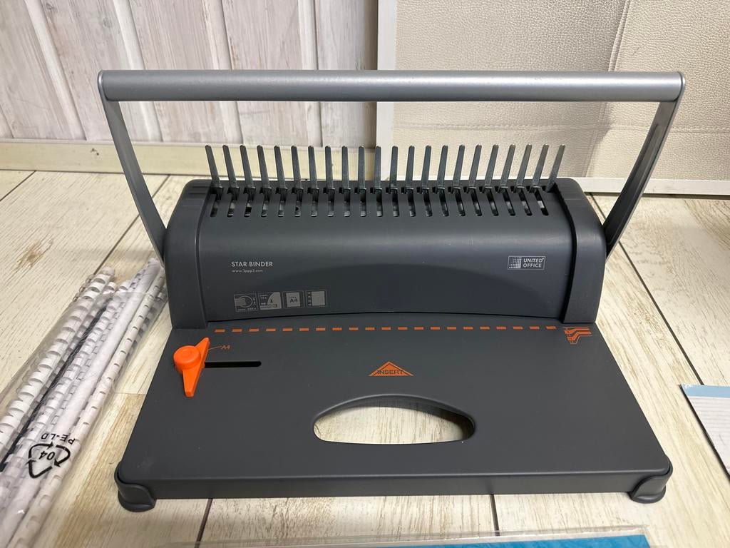 Spiraalbinder in zeer goede staat met toebehoren en handleid, Diversen, Ophalen, Zo goed als nieuw