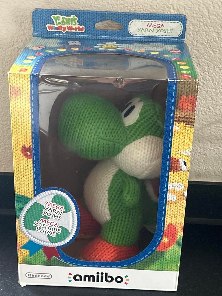 Mega Yarn Yoshi Amiibo!, Ophalen of Verzenden, Nieuw