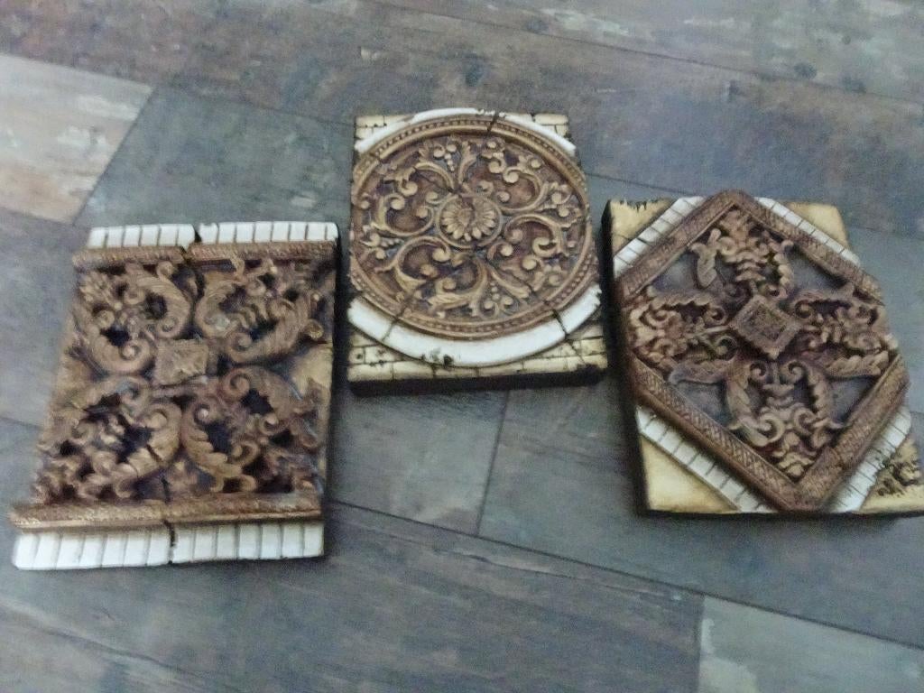 3 wandtegels Disenyo /Di Sen Yo (Sid Dickens stijl), Ophalen of Verzenden, Nieuw