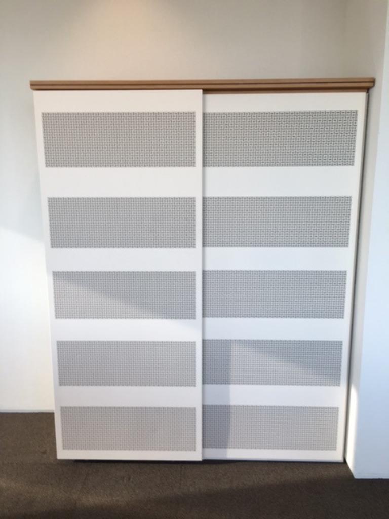 72 x Aspa K1 akoestische schuifdeurkast, H 200 x B 160 cm., Ophalen, Gebruikt, 200 cm of meer, 150 tot 200 cm