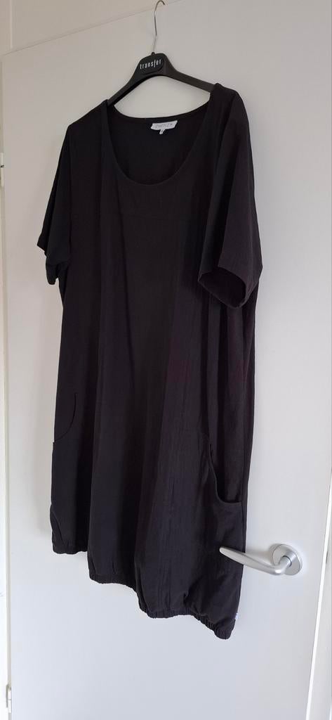 Zhenzi zwarte  tuniek maat M, Ophalen of Verzenden, Zo goed als nieuw, Zwart, Jurk
