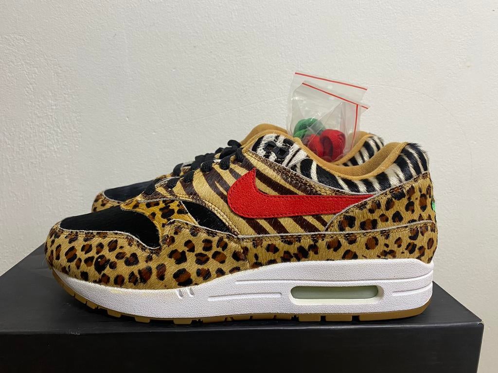 Nike Air Max 1 Atmos DLX Animal Pack 42,5, Ophalen of Verzenden, Zo goed als nieuw, Overige kleuren