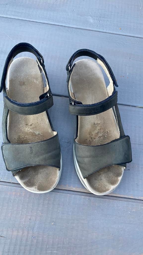 Schoenen., Kleding | Dames, Schoenen, Blauw, Zo goed als nieuw, Sandalen of Muiltjes, Ophalen of Verzenden