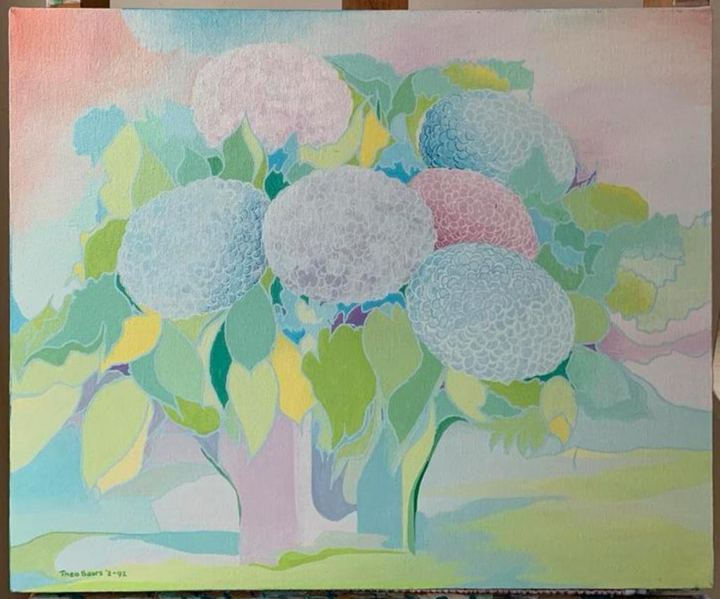 Theo Baars “hortensia”, Antiek en Kunst, Ophalen