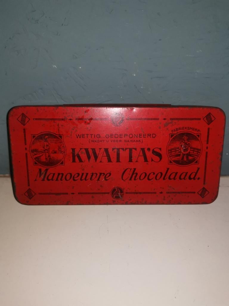 Kwatta's Manoeuvre Chocolaad blik, Ophalen, Overige