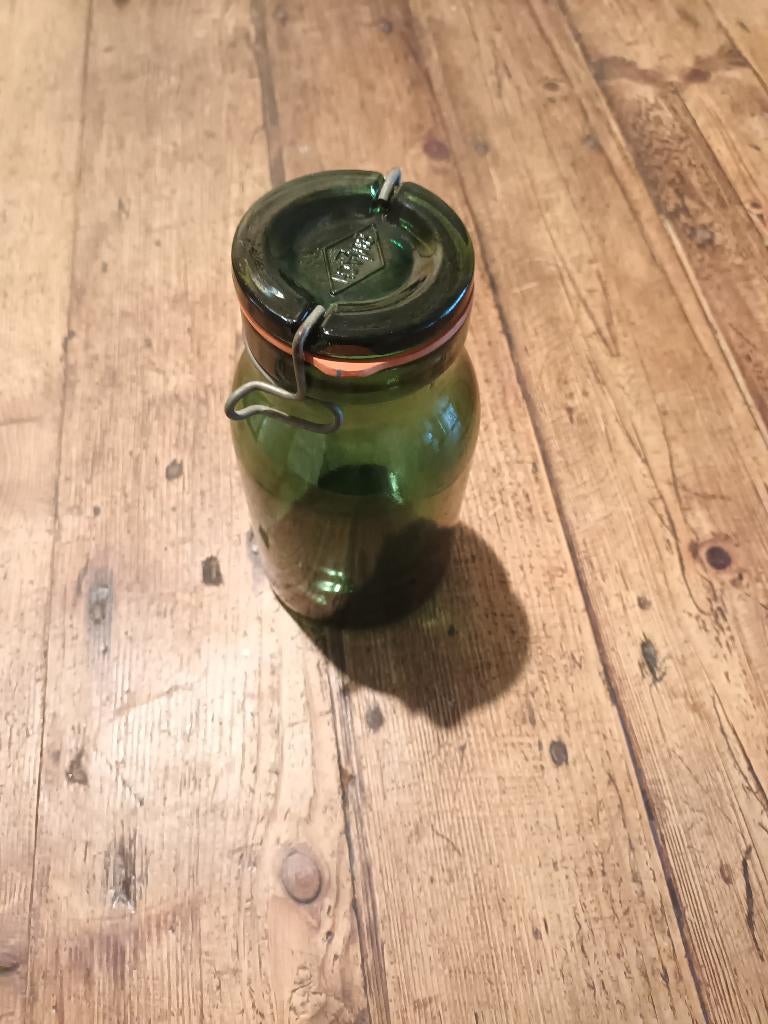 Bulach originele wekfles middelgroot en groen!, Ophalen of Verzenden