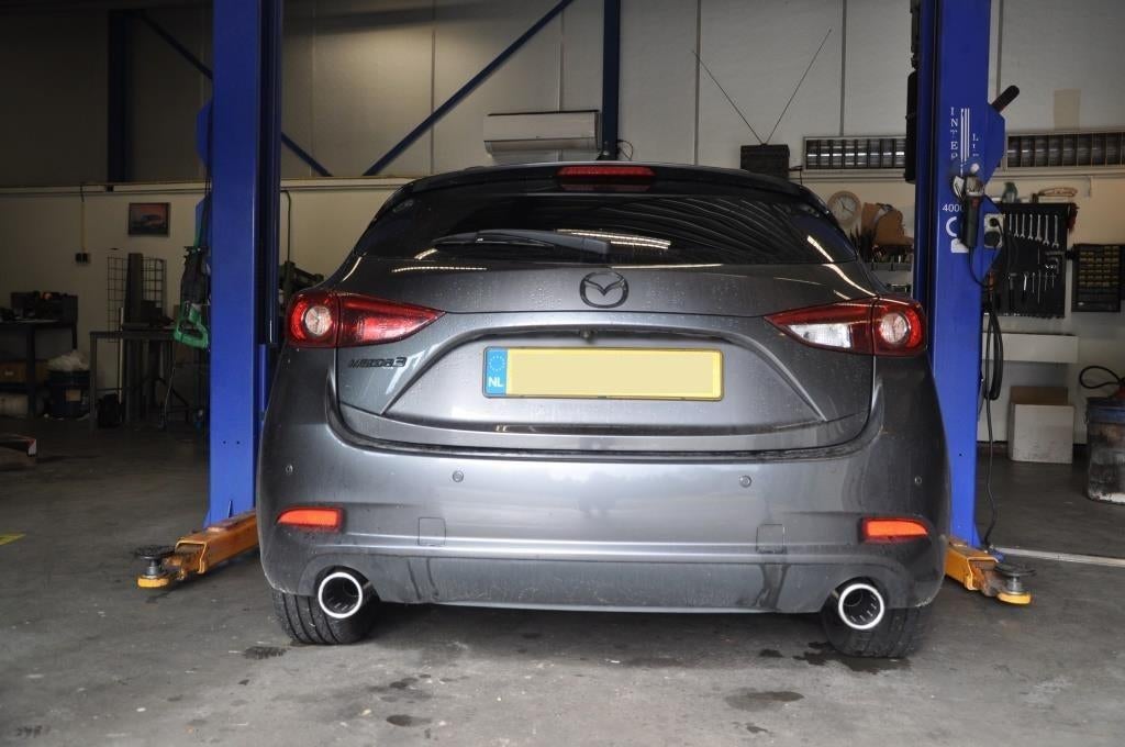 RVS sport uitlaat / sportuitlaat op maat voor onder elk auto, Ophalen