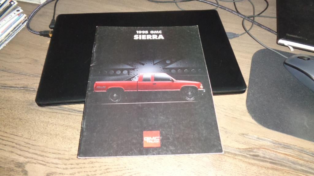 DIKKE  USA Folder  GMC  SIERRA   1995, Ophalen of Verzenden, Zo goed als nieuw, Overige merken