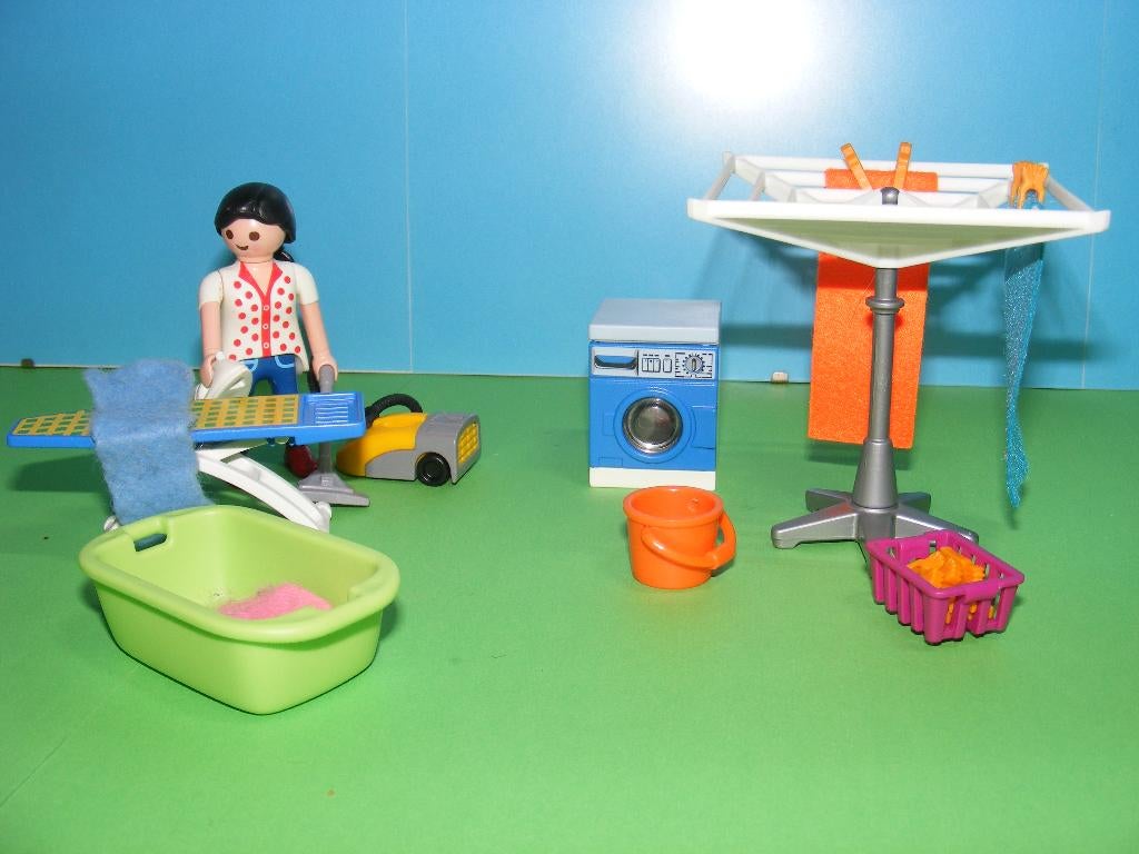 Playmobil wasruimte, Ophalen of Verzenden, Zo goed als nieuw, Complete set