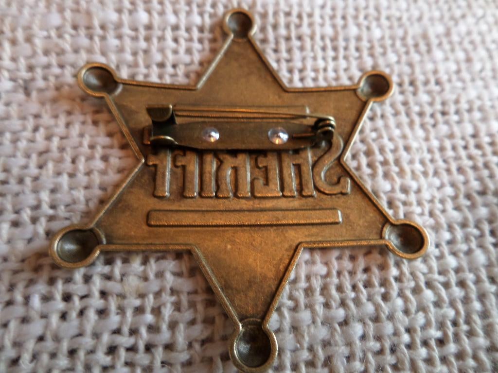Western Sheriff badge, Ophalen of Verzenden, Nieuw