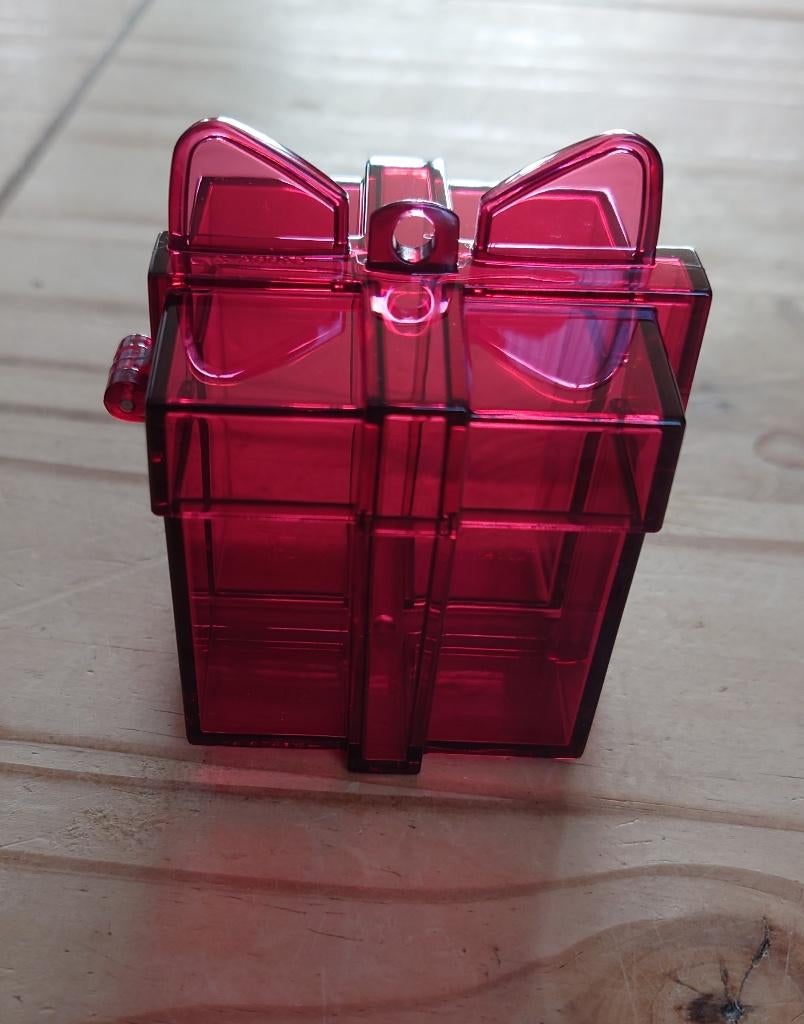 Tupperware Eleganzia Cadeau doosje Rood NIEUW, Ophalen of Verzenden, Nieuw, Rood, Overige typen