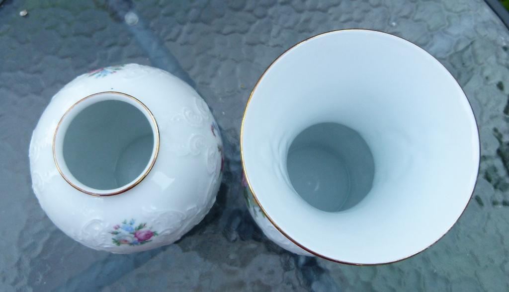 Super Rode Roos KPM Royal Porzellan Bavaria Handarbeit Vazen, Ophalen of Verzenden