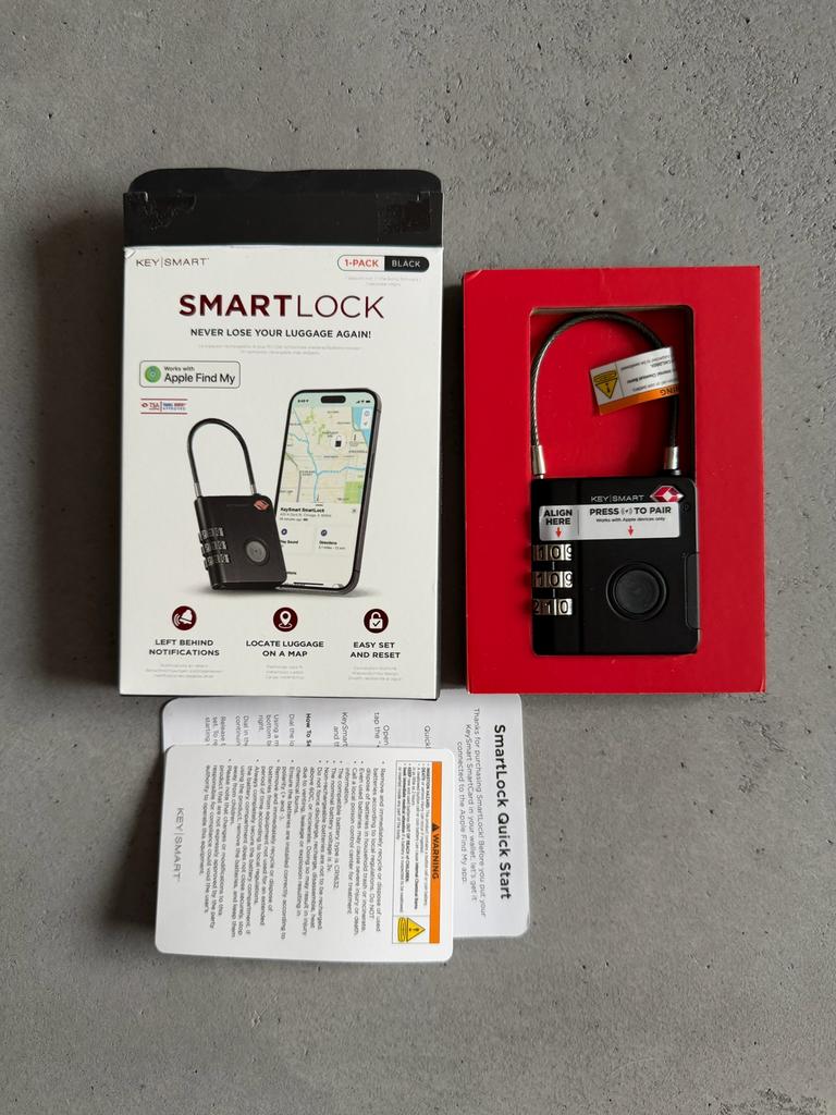 KeySmart SmartLock: Slim Bagageslot met Apple Zoek Mijn, Ophalen of Verzenden, Nieuw