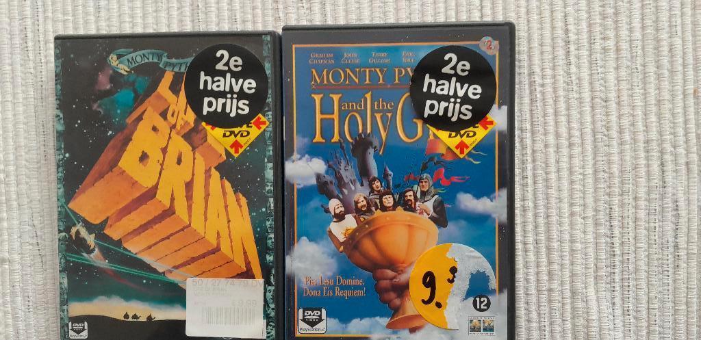Monty Python - life of brian en holy grail, Alle leeftijden, Ophalen of Verzenden, Zo goed als nieuw
