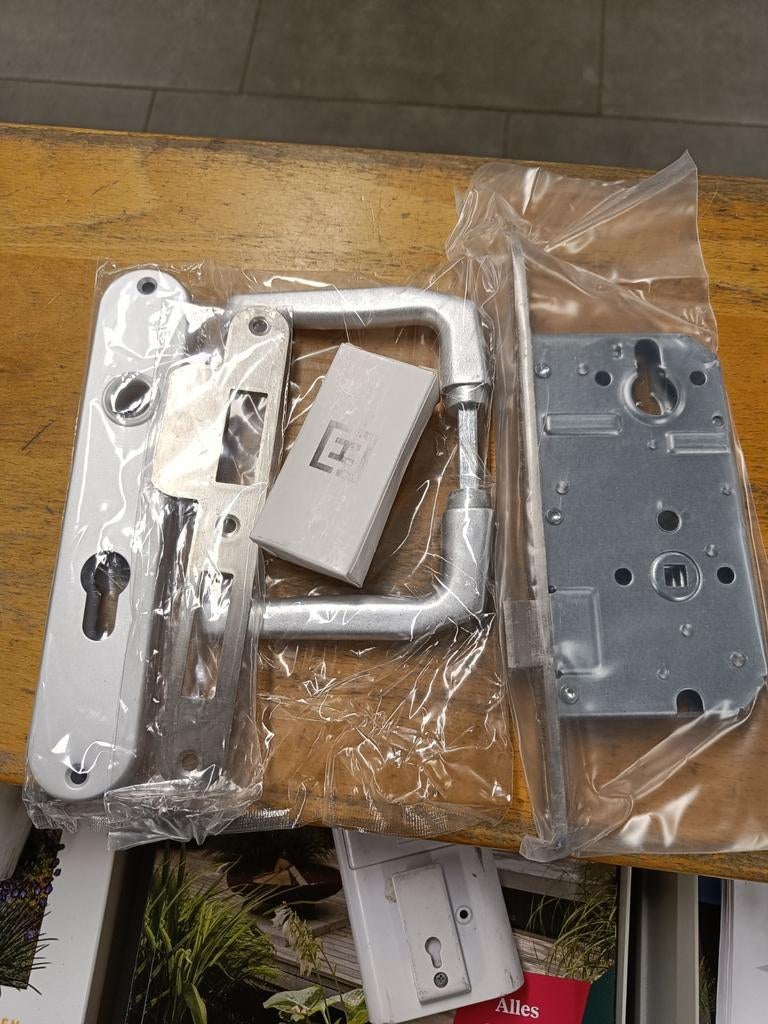 Veiligheidsslot voor tuindeur, Ophalen, Nieuw, Rvs, Slot