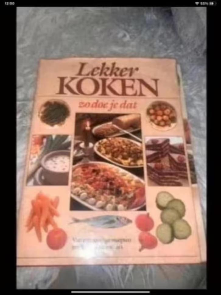 Lekker koken, Boeken, Ophalen of Verzenden, Zo goed als nieuw