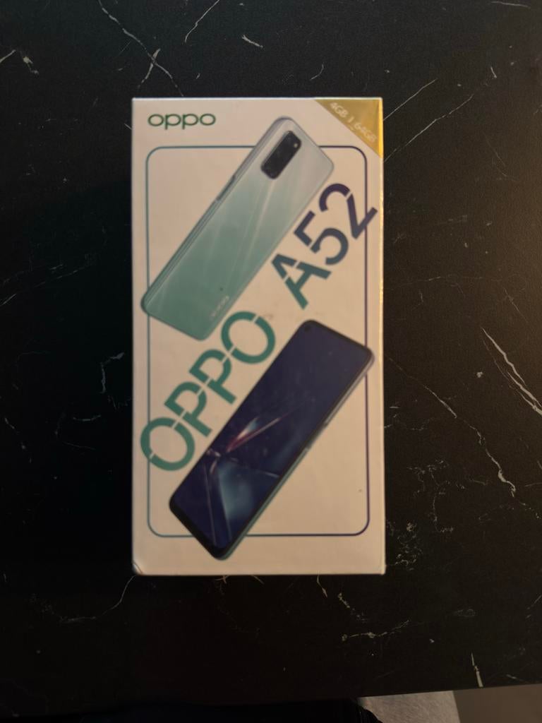 Oppo A52 64 GB - telefoon nieuw, Overige modellen, Verzenden, Zwart, Nieuw