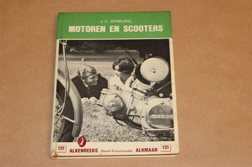 Motoren en Scooters - Alk - Ca 1960, Boeken, Motoren, Gelezen, Ophalen of Verzenden