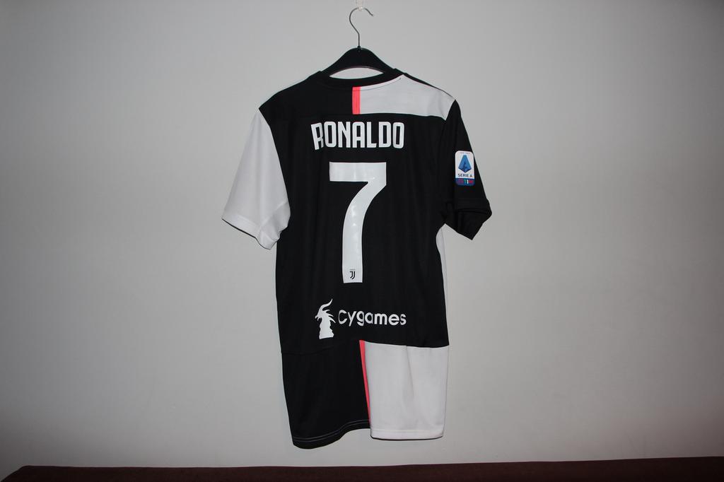 Authentiek Juventus FC Thuis 2019/2020 Cristiano Ronaldo #7, Verzamelen, Ophalen of Verzenden, Zo goed als nieuw, Buitenlandse clubs