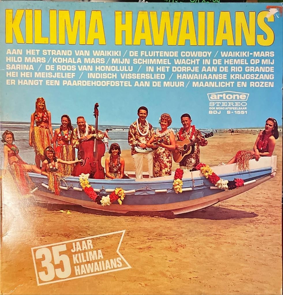 Kilima Hawaiians - 35 jaar - Vinyl, Ophalen of Verzenden, Gebruikt, 12 inch, Latijns-Amerikaans