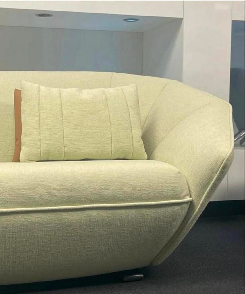 Leolux Pode Colla 3 zits bank NIEUW, Ophalen, Nieuw, 75 tot 100 cm, Stof