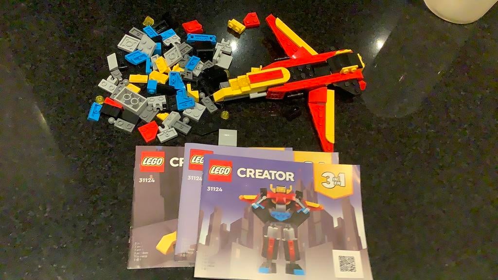 LEGO Creator Superrobot - 31124, Ophalen of Verzenden, Zo goed als nieuw